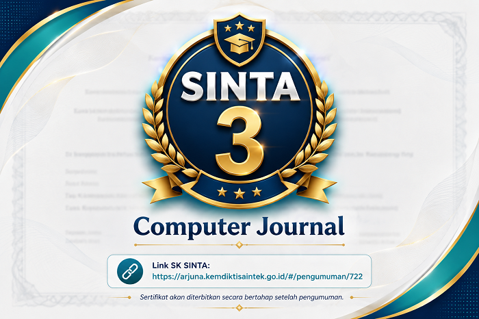 Akreditasi SINTA - Computer Journal - SINTA 3